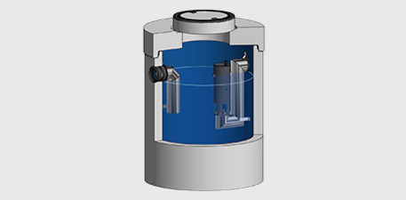 NeutraSub - ABKW-Abscheider mit Sedimentationseinrichtung System B