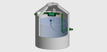 Regenspeicher Reto Family Trapezfilter