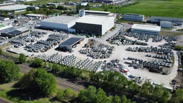 Mall GmbH Coswig Luftbild
