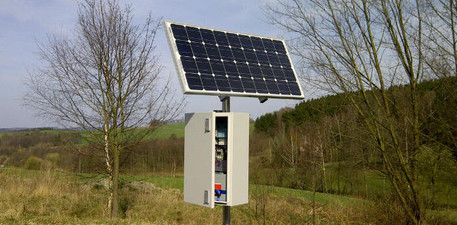 NeutraSun - Selbsttätige Warneinrichtung solarbetrieben